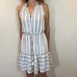 Drawstring Mini Dress by White House Black Market